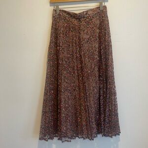 Zara pleated skirt